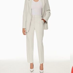 Aritzia Babaton Vogue Pant - Matte Pearl